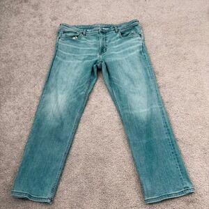Tommy Bahama Jeans Mens 38x30 Light Wash Blue Excellent Straight Leg‎ Stretch